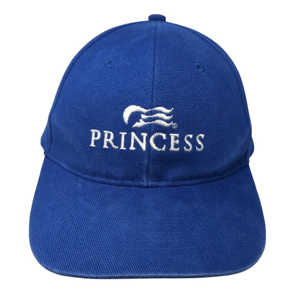 Princess Slideback Hat Blue One Size Adjustable Embroidered Unique